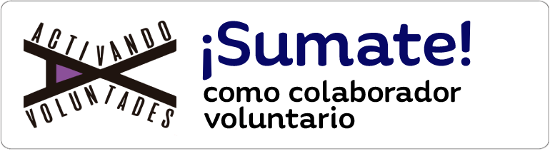 Formulario para inscribirte como colaborador voluntario de Activando Voluntades (abre en ventana nueva).